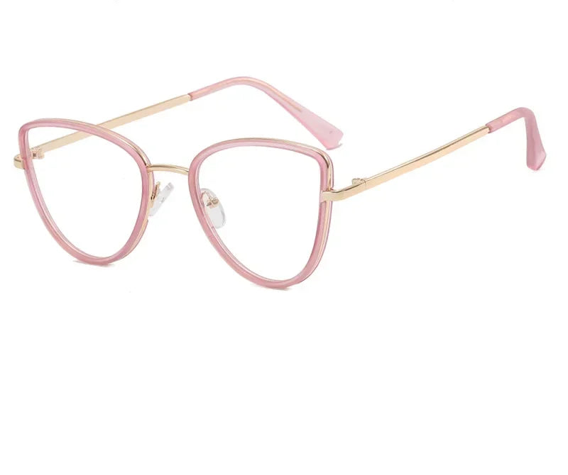 Óculos Cat Eye Blue Anti Luz Azul