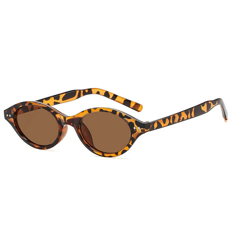 Óculos de Sol  Oval Rivet Vintage