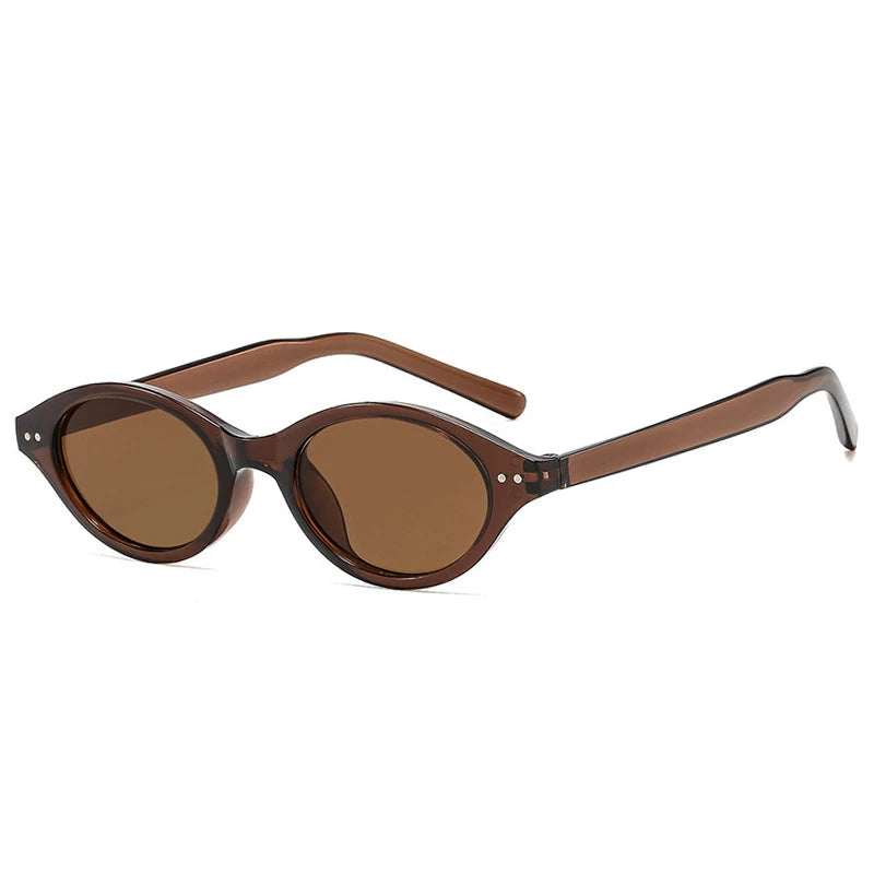 Óculos de Sol  Oval Rivet Vintage