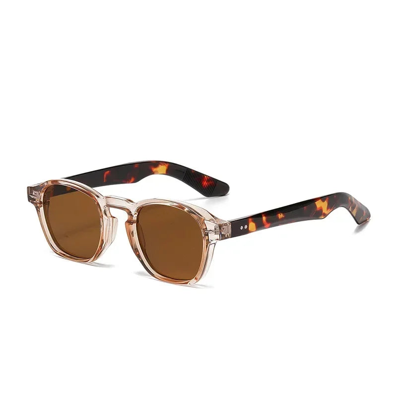 Óculos de Sol Square Rivet Modern